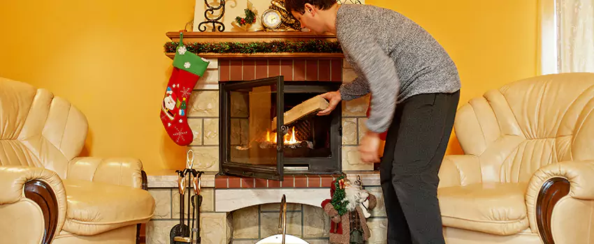 Gas to Wood-Burning Fireplace Conversion Services in Georgetown, Texas