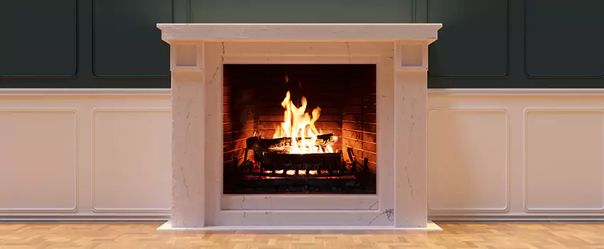 Open Flame Wood-Burning Fireplace Installation Services in Georgetown, Texas