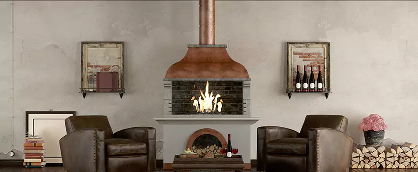 Thelin Hearth Products Providence Pellet Insert Fireplace Installation in Georgetown, TX
