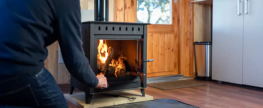 Open Hearth Wood Fireplace Installation in Georgetown, TX