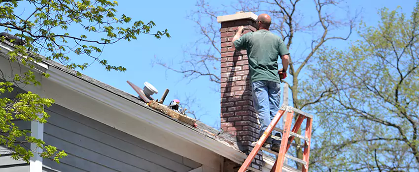 Vinyl and PVC Chimney Flashing Installation in Georgetown, TX
