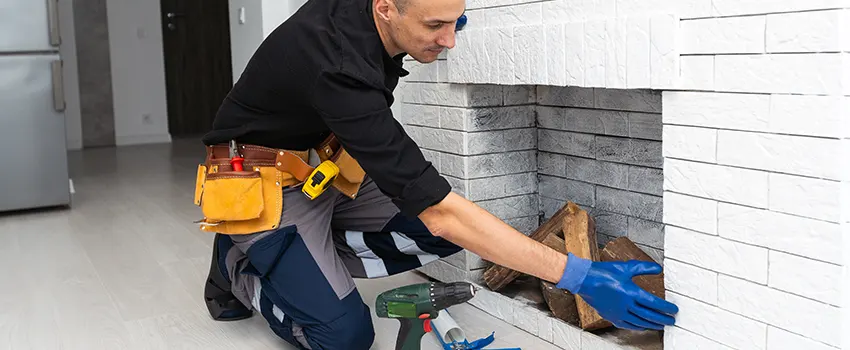 Fireplace Damaged Damper Frame Repair Services in Georgetown, Texas