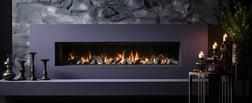 Ember Bed for Ventless Gas Fireplace in Georgetown, TX