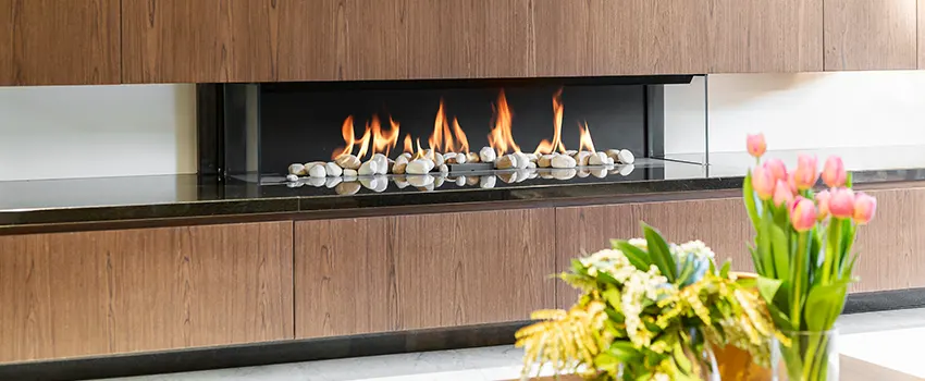 Double-height Fireplace Design Refurbishment in Georgetown, Texas