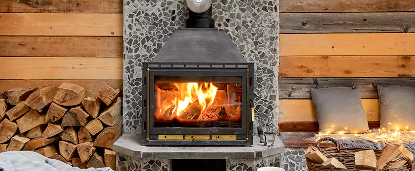 Outdoor Morso Fireplace Broken Screen Replacement in Georgetown, TX