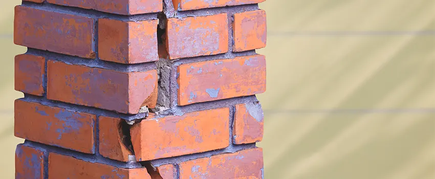 Repairing Cracked Porcelain Tiles for Fireplace in Georgetown, TX